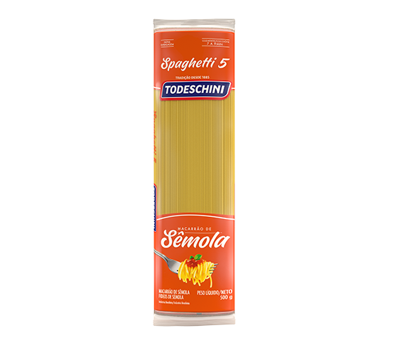 Ilustração do produto Macarrão Todeschini de Sêmola Spaghetti 05