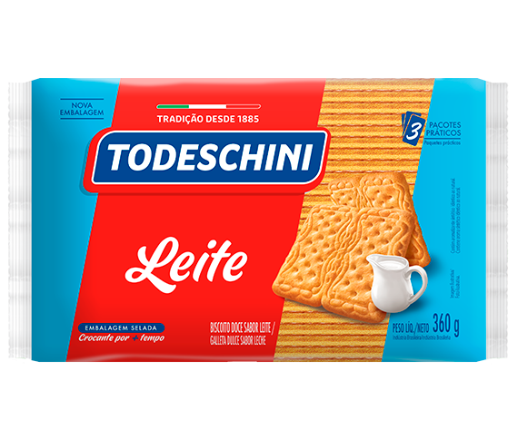 Ilustração do produto Biscoito Todeschini sabor Leite