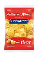 Embalagem Macarrão Todeschini Com Ovos Fettuccini Ninhos