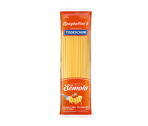 Ilustração do produto Macarrão Todeschini de Sêmola Spaghettini 6