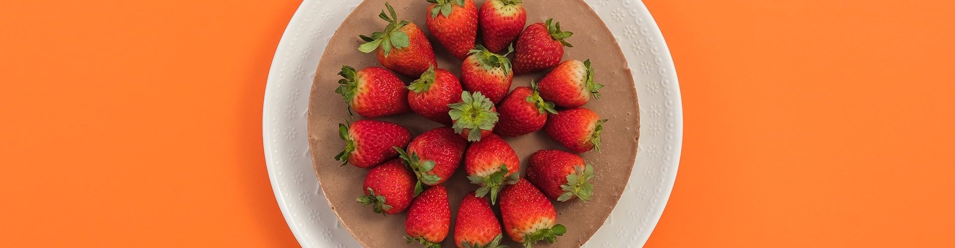 Torta de Morango com Chocolate fácil