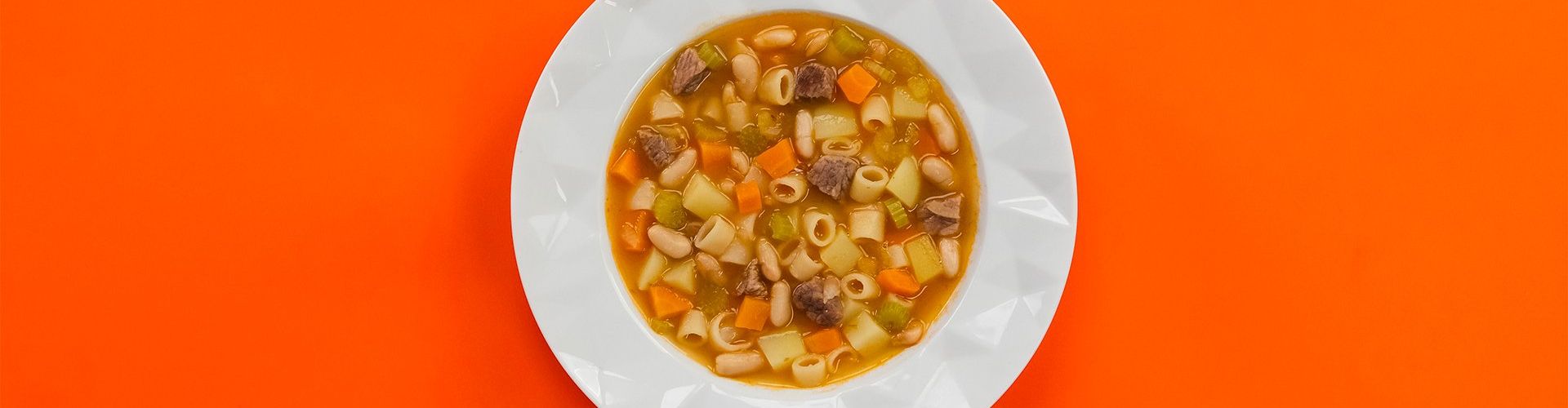 Minestrone com Macarrão Padre Nosso