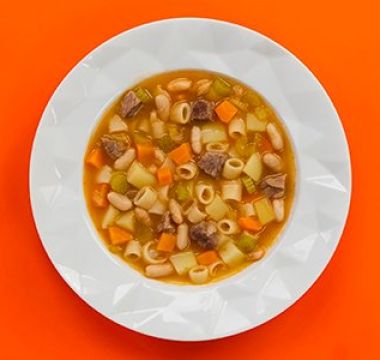 Receita Minestrone com Macarrão Padre Nosso