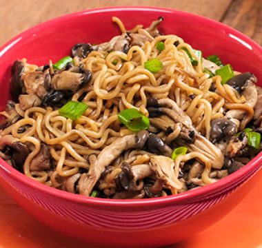 Receita Macarrão com Shimeji