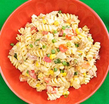 Receita Salada de Macarrão com Atum