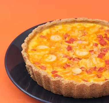 Receita Quiche de Palmito