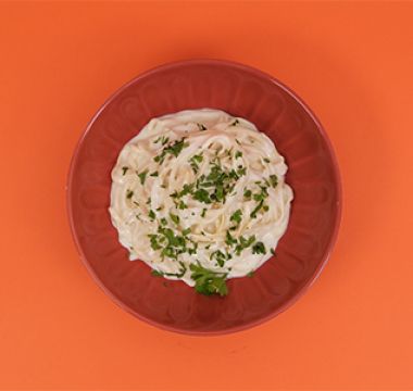 Receita Talharim ao molho branco