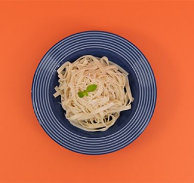 Receita Fettuccine Alfredo