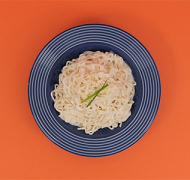 Receita Macarrão Instantâneo com Queijo