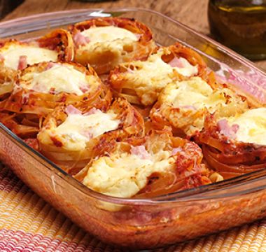 Receita Macarrão ao Forno