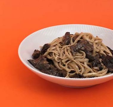 Receita Macarrão com funghi